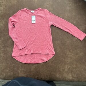Long Sleeve Pink Kids Tee
